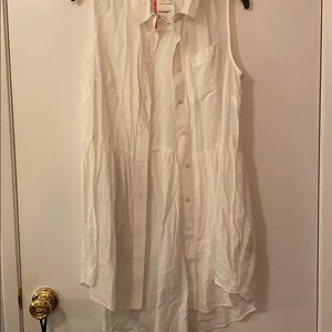 White French Collection Collared Button up